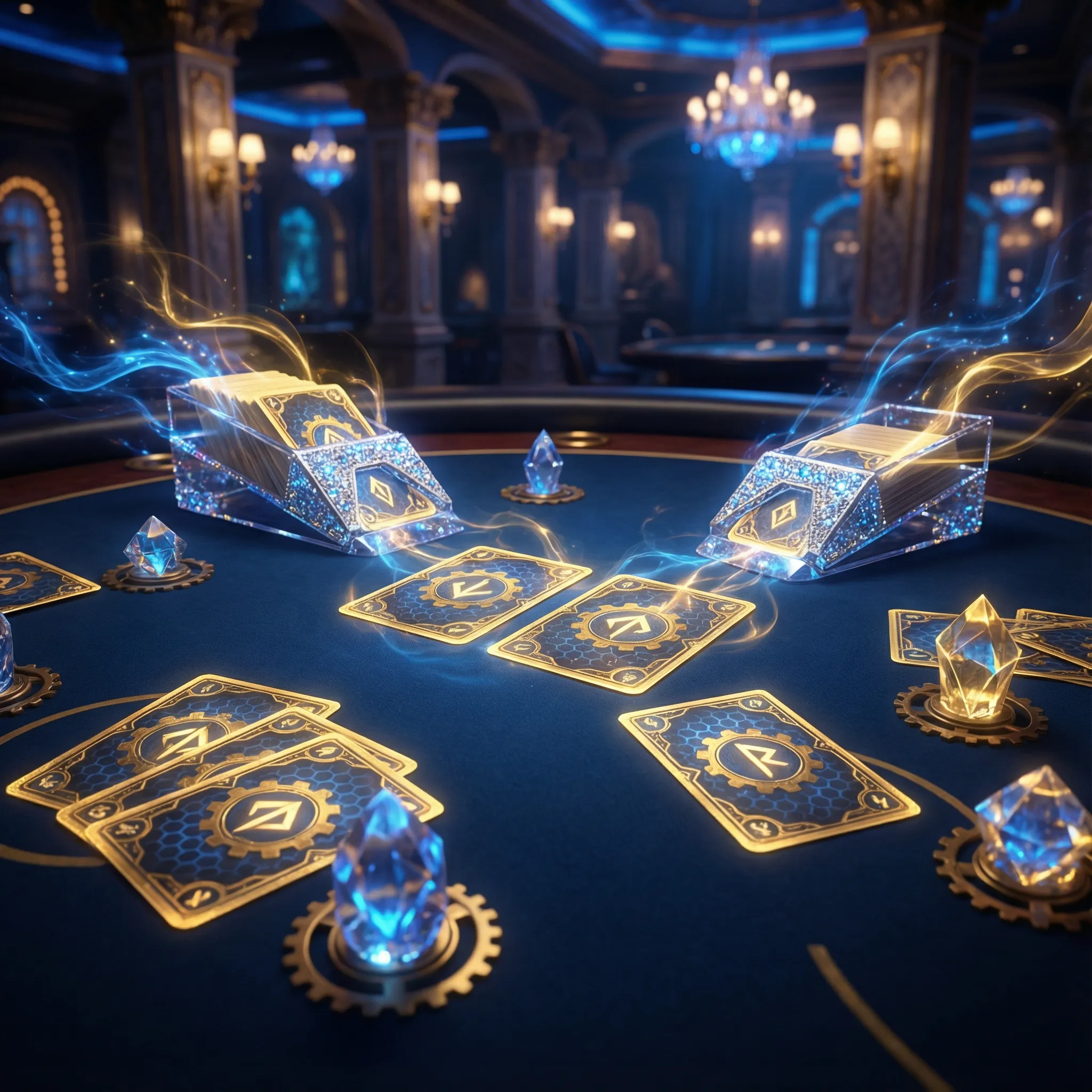 Bacará online luvabet jogo de cartas elegante