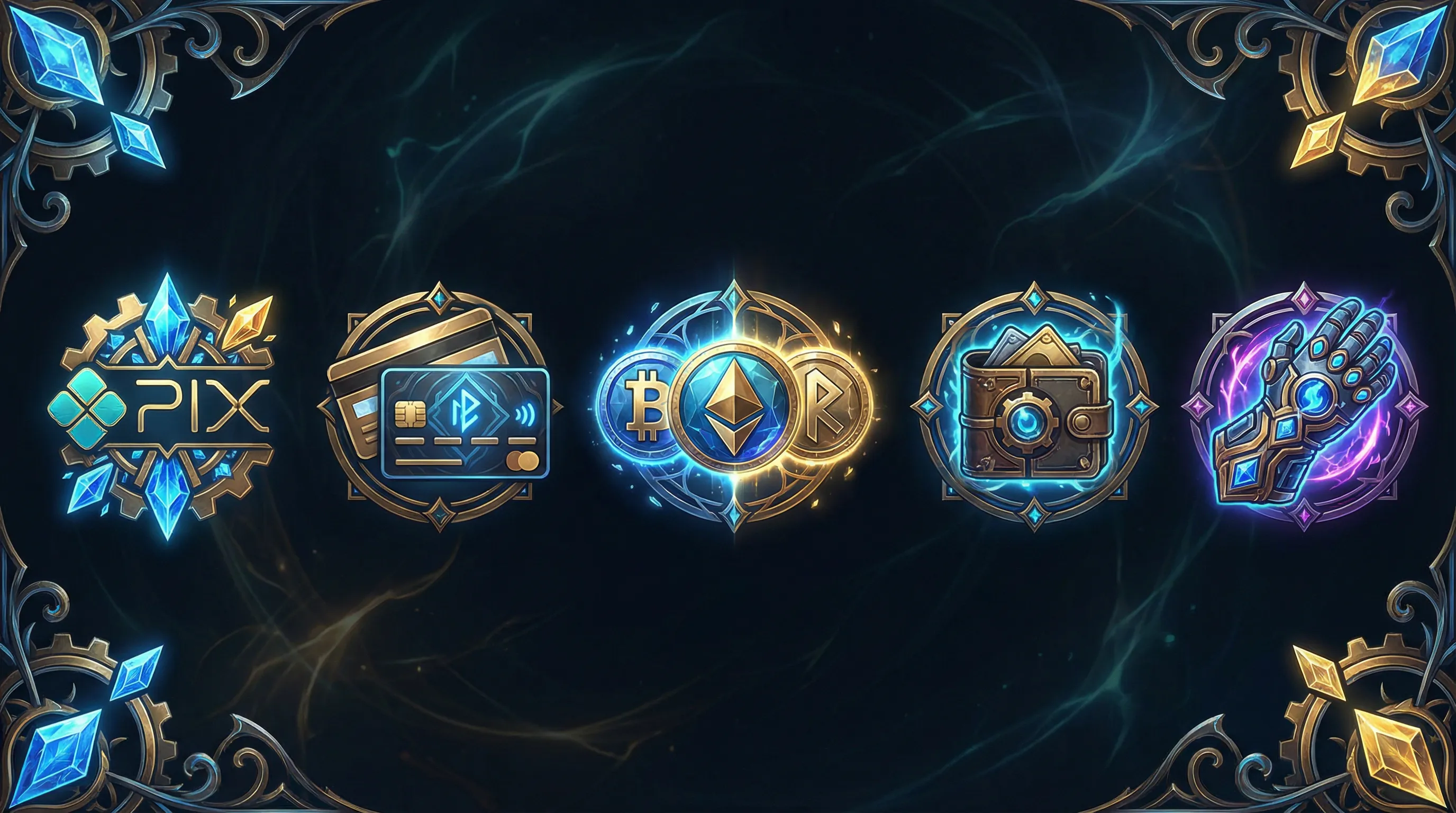 Métodos de pagamento luvabet PIX cartões cripto